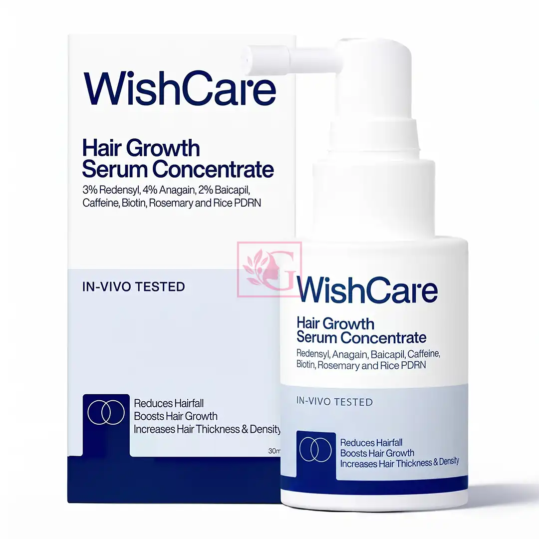 WishCare Hair Growth Serum Concentrate with 3% Redensyl + 4% Anagain – 30ml